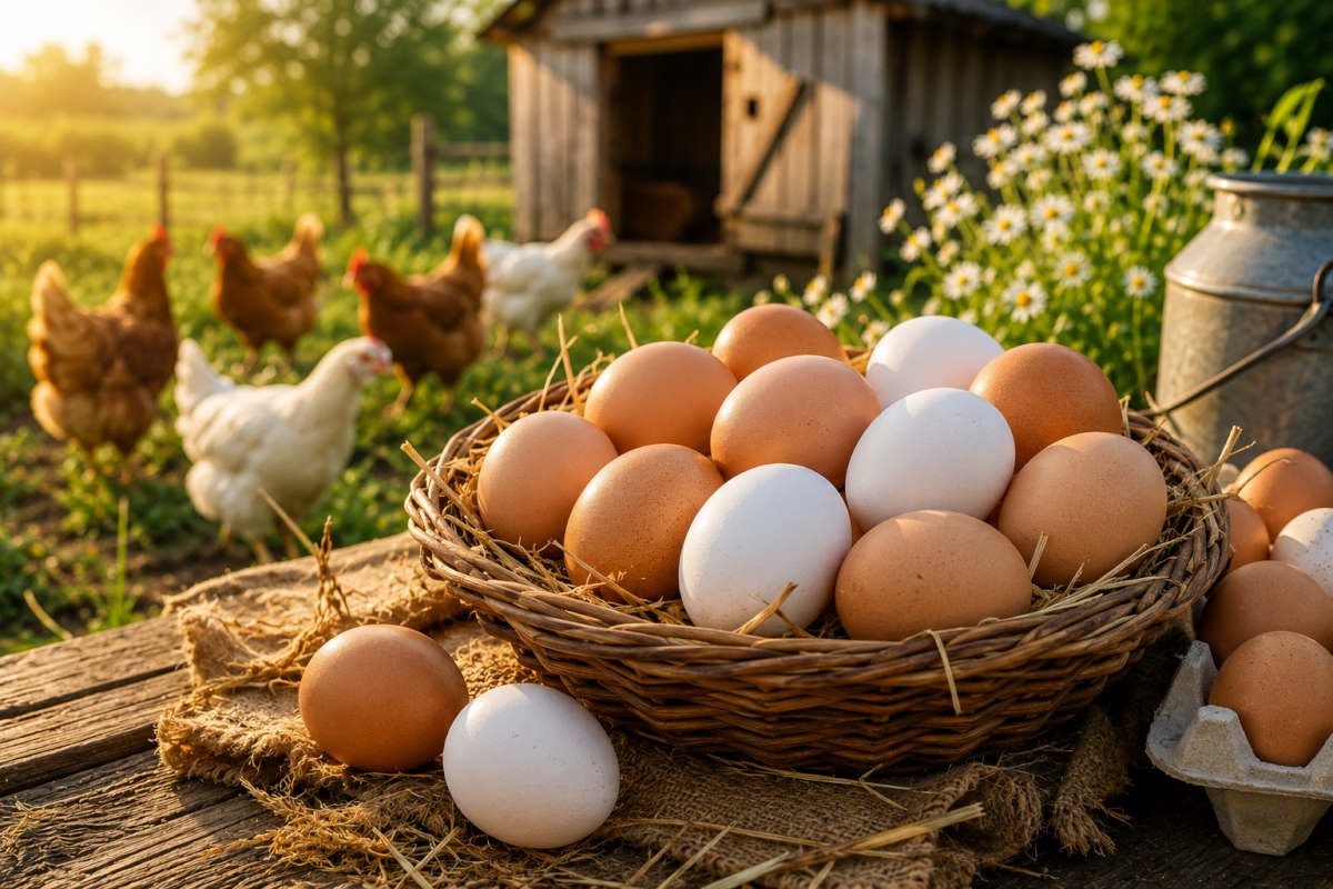 Eier direkt vom Bauern kaufen – Darauf sollten Sie achten