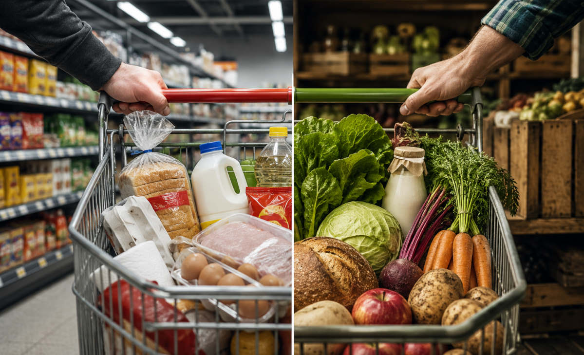 Direkt vom Hof oder Supermarkt: Wo bekommen Sie mehr fürs Geld?